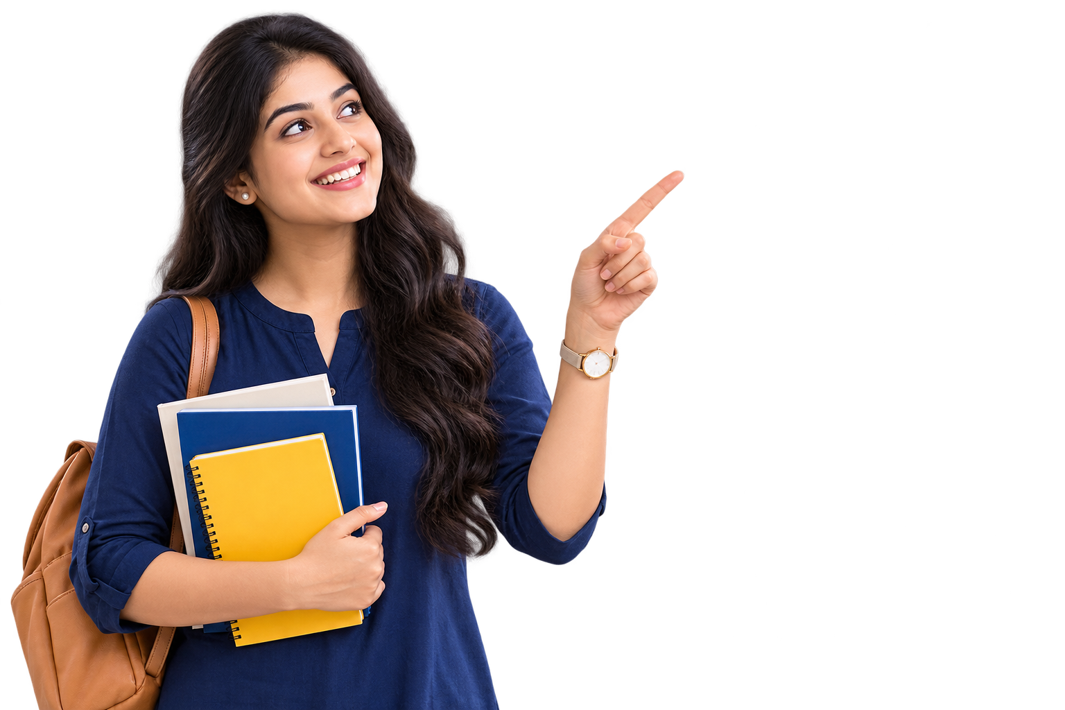 Aspiring teacher ready to begin her teaching journey